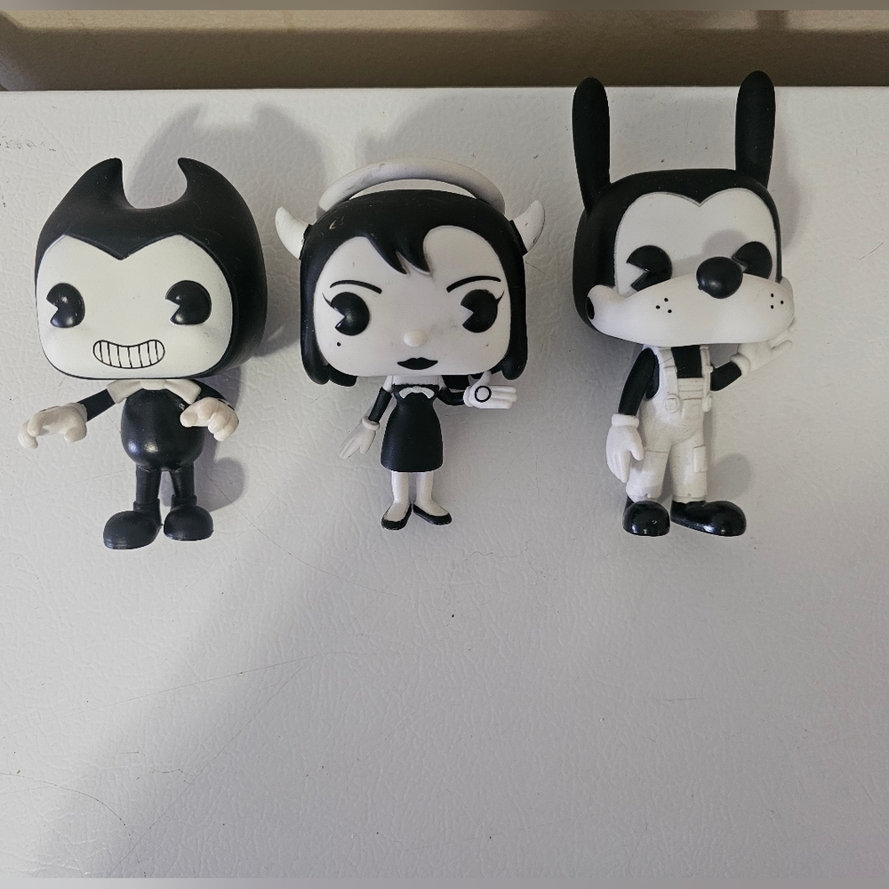 Funko Pop Bendy and the Ink Machine Set Of 3